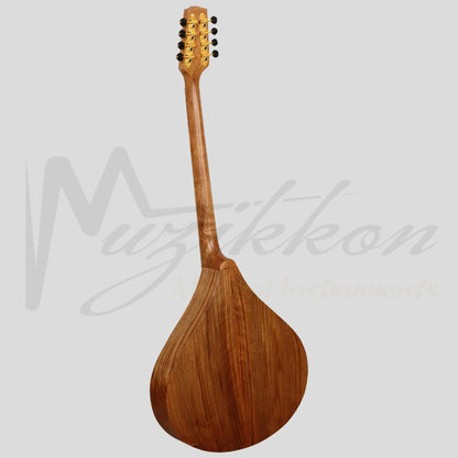 Traditional Irish Bouzouki 8 Strings Walnut With Spruce Top C103 Purfling