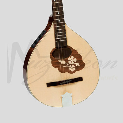 Traditional Irish Bouzouki With Eq 8 Strings Maple Body With Spruce Top